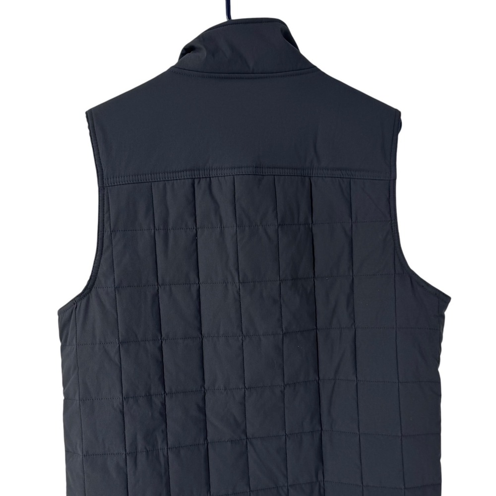 Orvis Classic Collection Mens Medium Quilted Full Zip Vest Charcoal Gray - Picture 5 of 8